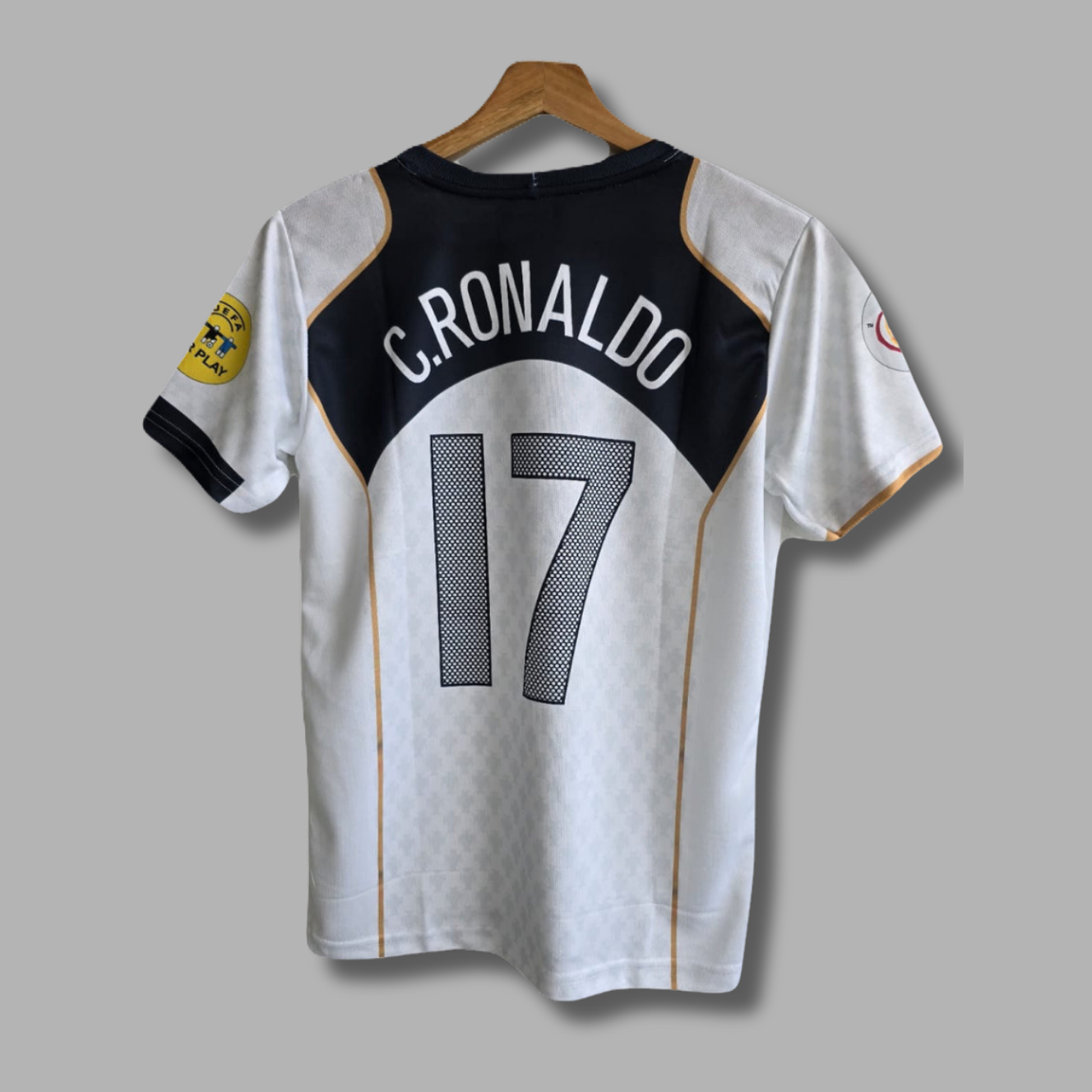 Ronaldo Portugal 2006 Away Half Sleeve Embroidery | Jersey Kada