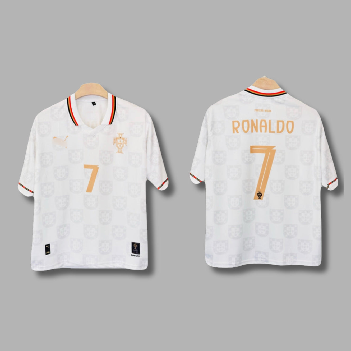 Portugal 2026 Worldcup Special Edition Ronaldo Five Sleeve Collar Sublimation | Jersey Kada