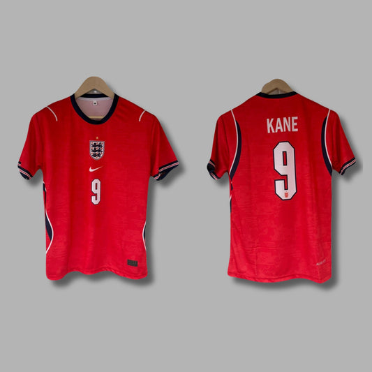 England 2026 World Cup Away Kane Half Sleeve Sublimation | Jersey Kada