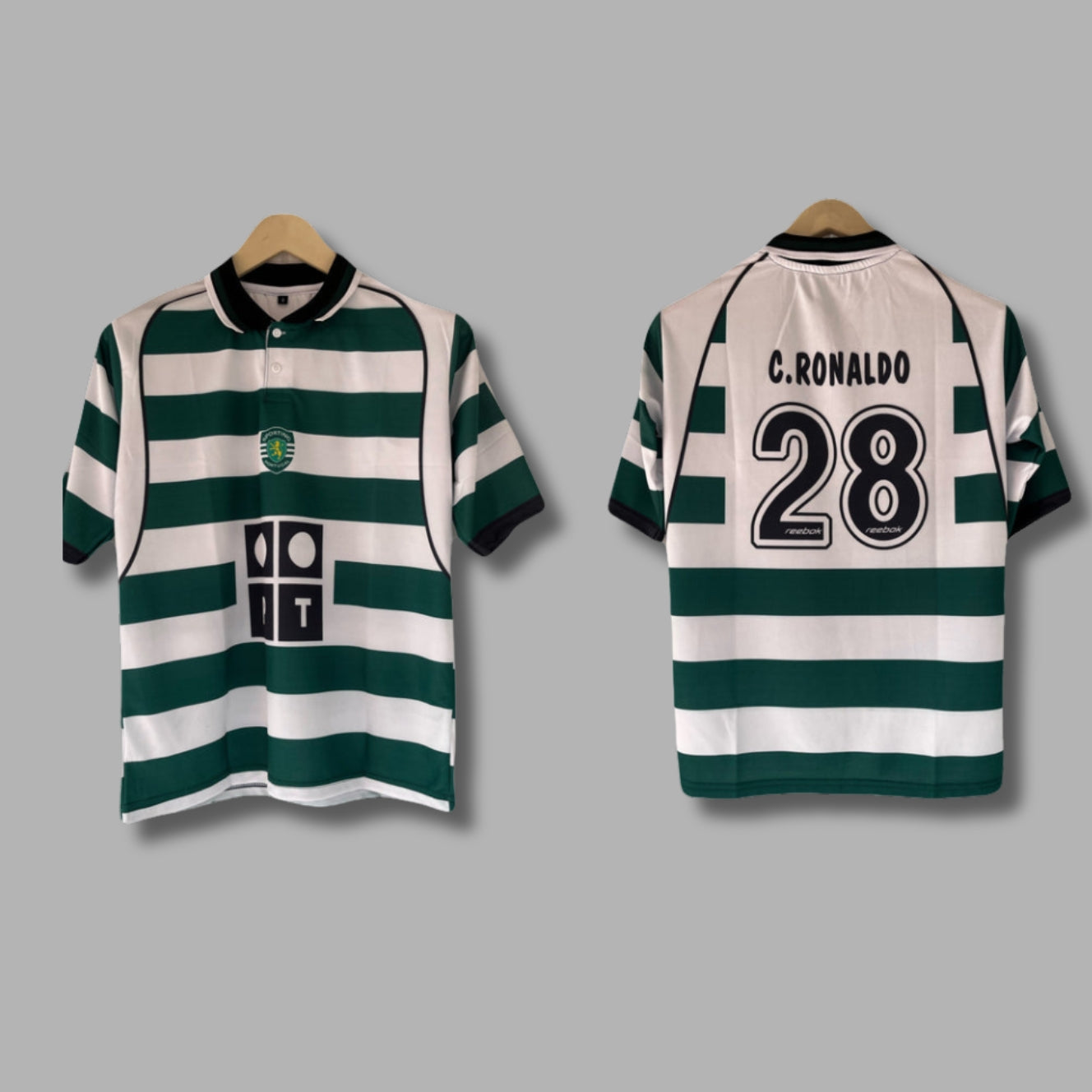 Sporting 2002-2003 Ronaldo Collar Five Sleeve Sublimation | Jersey Kada