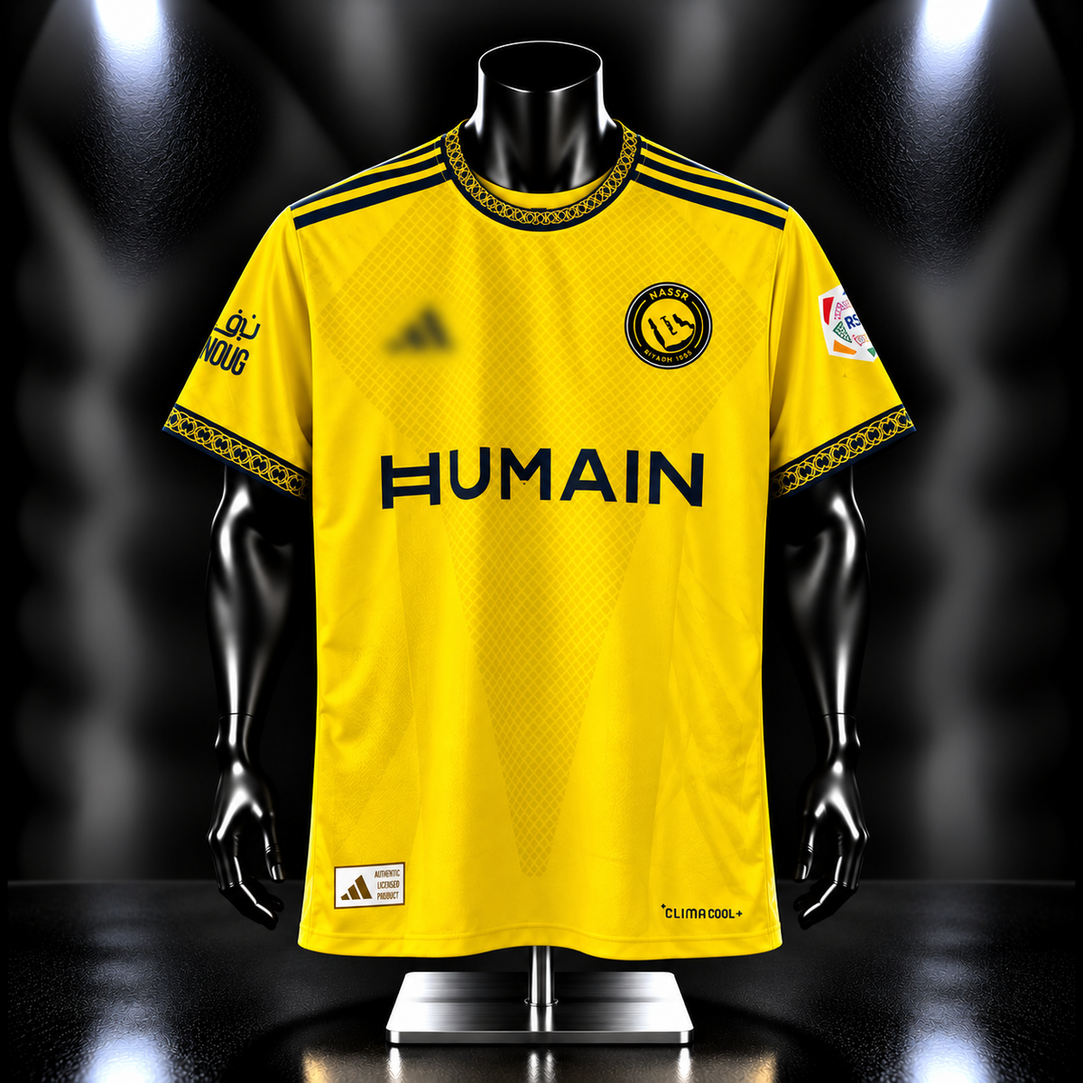 Ronaldo Al nassr 2026-27 Home Jersey Half Sleeve Sublimation - P2461 | Jersey Kada