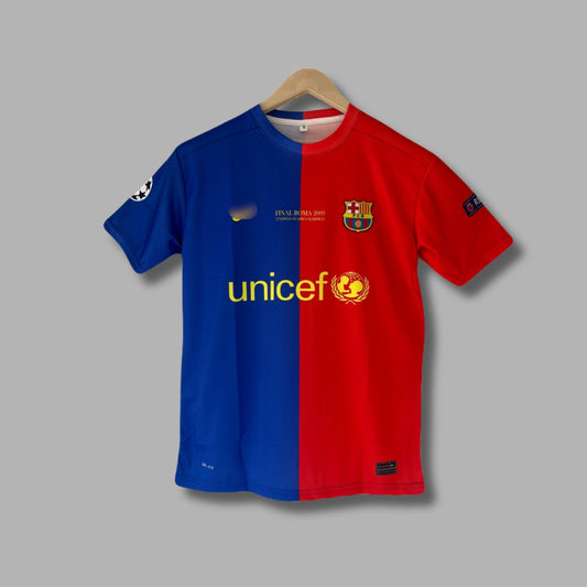 Barcelona 2009 Messi Home Half Sleeve Embroidery | Jersey Kada