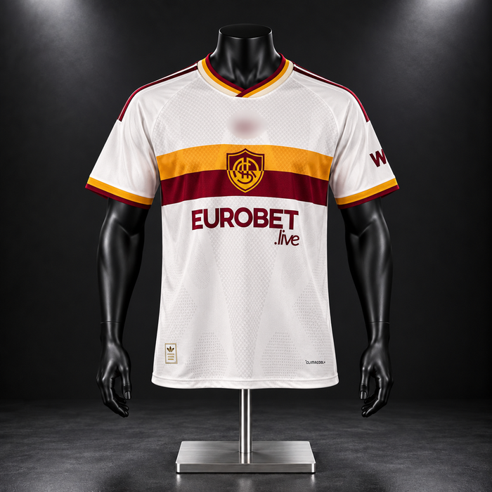 Dybala Roma 2026/27 Away Embroidery Kit Half Sleeve - P2771 | Jersey Kada