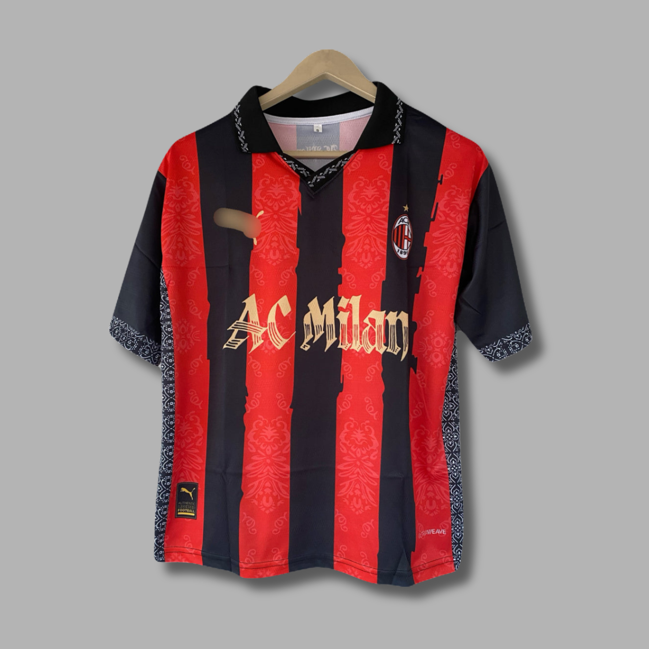Maldini Ac Milan Five Sleeve Collar Sublimation- P2217 | Jersey Kada
