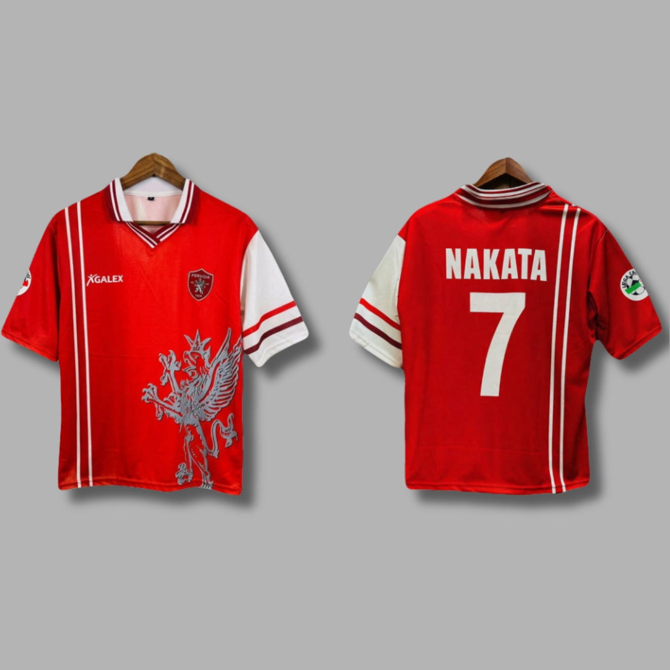 Perugia Nakata Five Sleeve Collar Embroidery P1441 | Jersey Kada