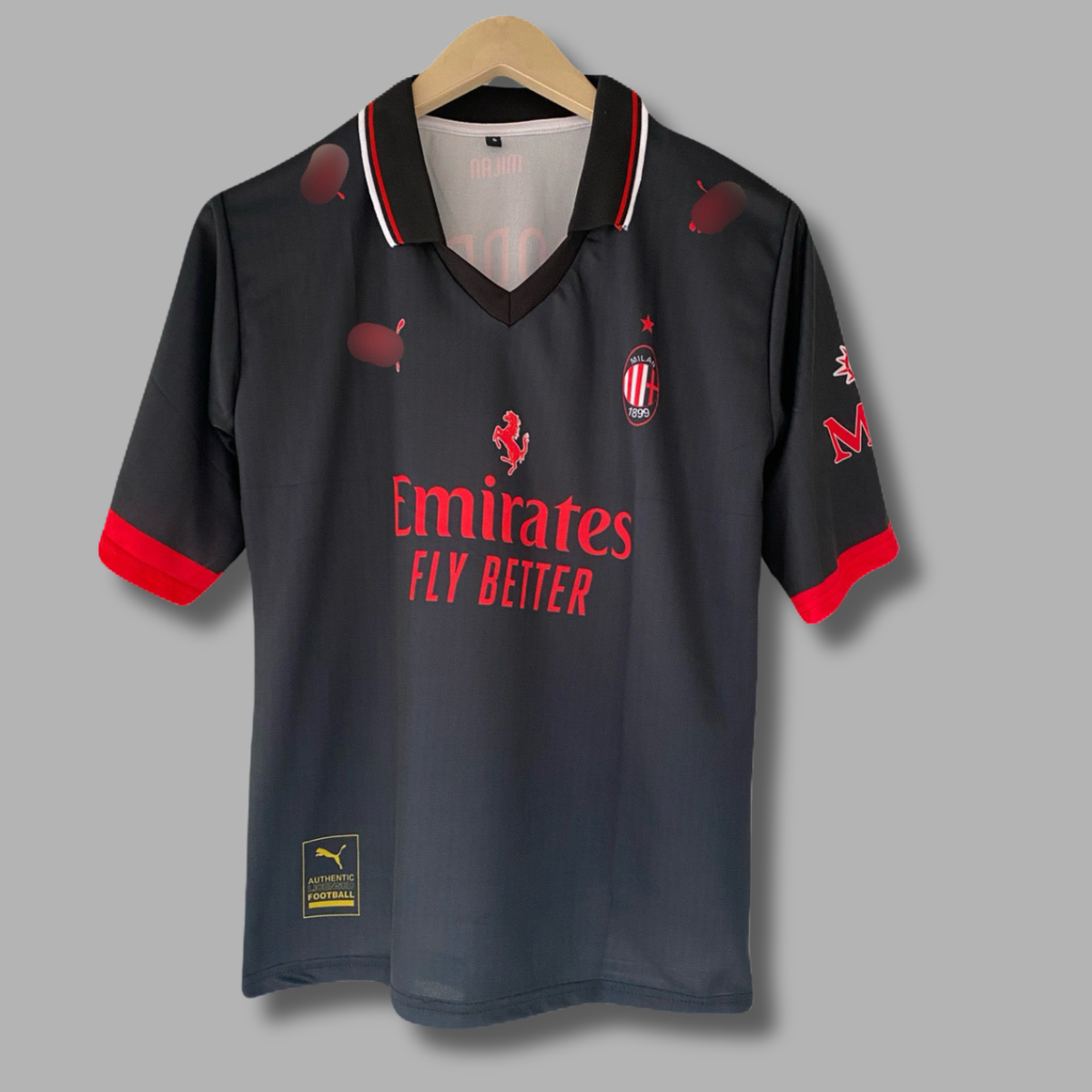 Modric Ac Milan 2026-27 Third Five sleeve Collar Sublimation jersey - P2633 | Jersey Kada