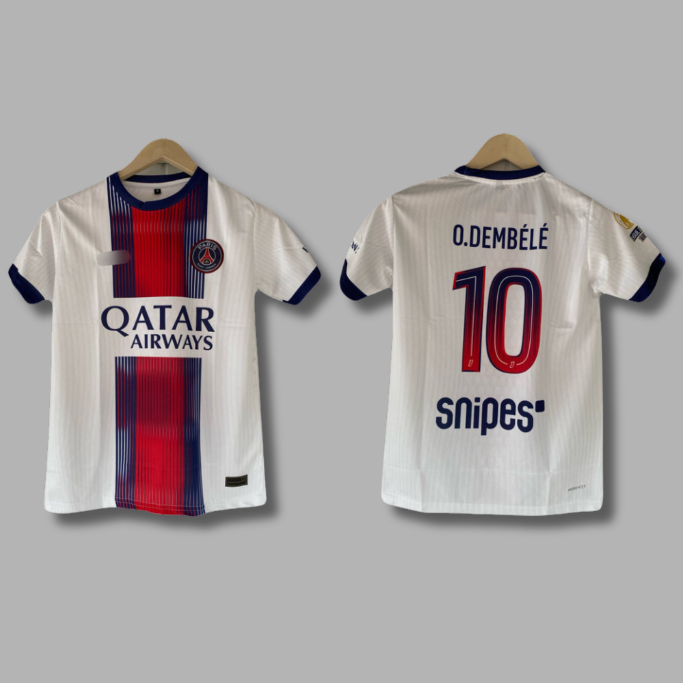Dembele PSG Away 2026/27 Half Sleeve Embroidery -P2230 | Jersey Kada