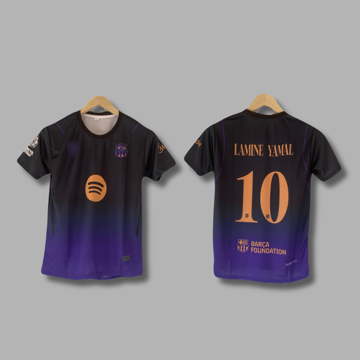 Yamal Barcelona Away 2026/27 Half Sleeve sublimation jersey - P2571 | Jersey Kada