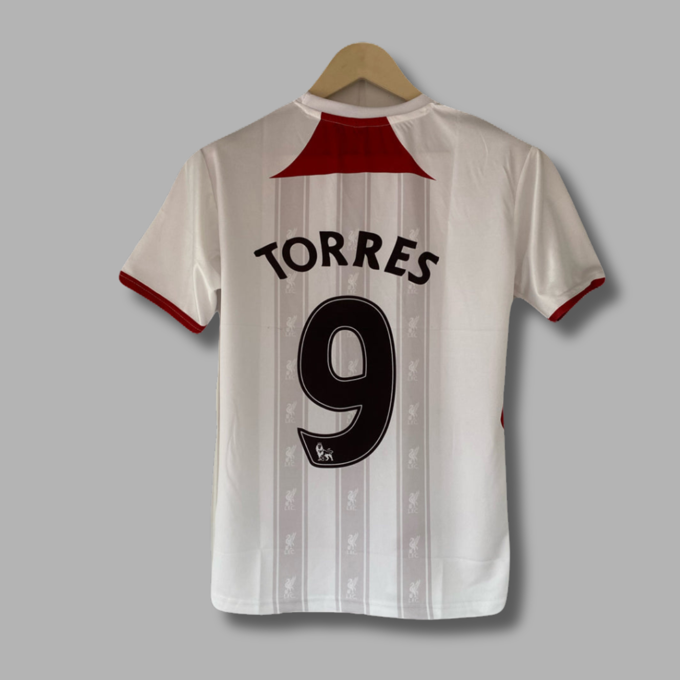 Torres Liverpool 2007/08 Away Half Sleeve Sublimation - P2151 | Jersey Kada