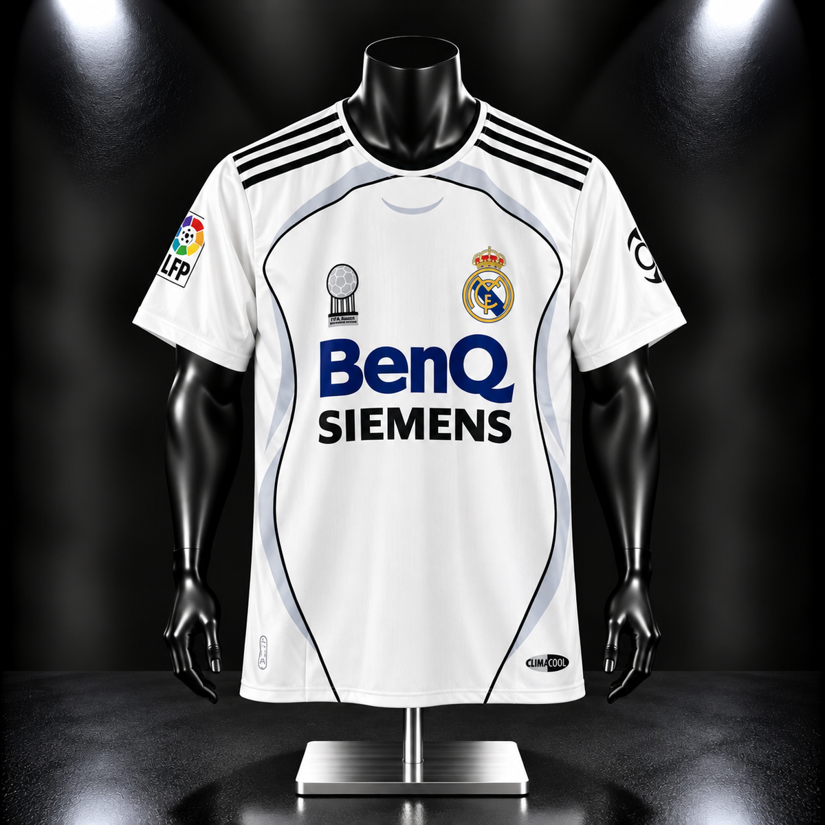 Real madrid 2006/07 Beckham Half Sleeve Sublimation -P402 | Jersey Kada
