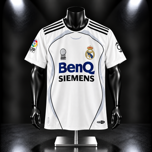 Real madrid 2006/07 Beckham Half Sleeve Sublimation -P402 | Jersey Kada