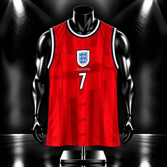 Beckham England sleevless bibs sublimation - P2409 | Jersey Kada