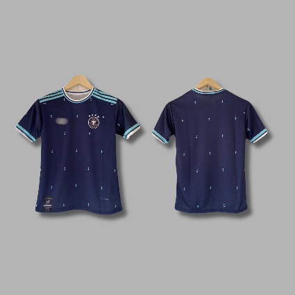 Germany 2026 World Cup Away plain back Half Sleeve Jersey - P2000