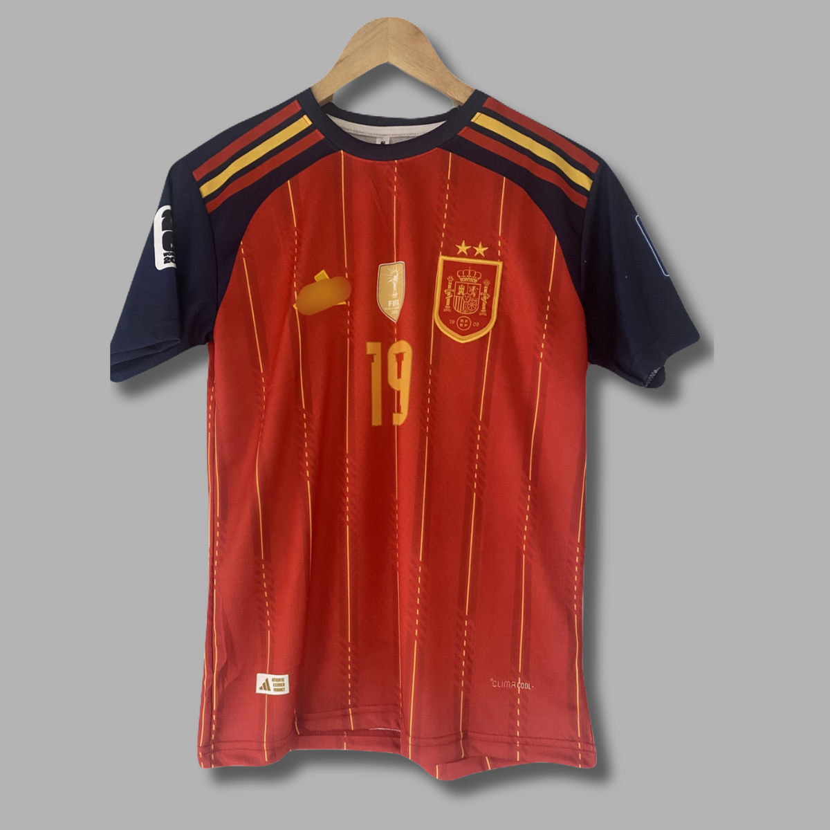 2 star Spain 2026 home kit Yamal | Jersey Kada