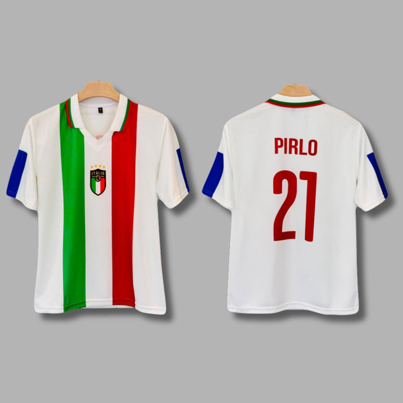 Italy Special Edition Five Sleeve Collar Sublimation- P2120| Jersey Kada