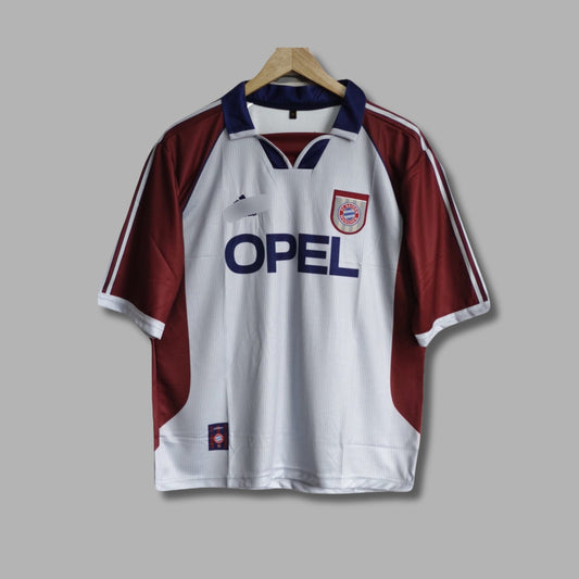 Bayern Munich Away 1998-99 Matthaus Five Sleeve Collar Embroidery | Jersey Kada