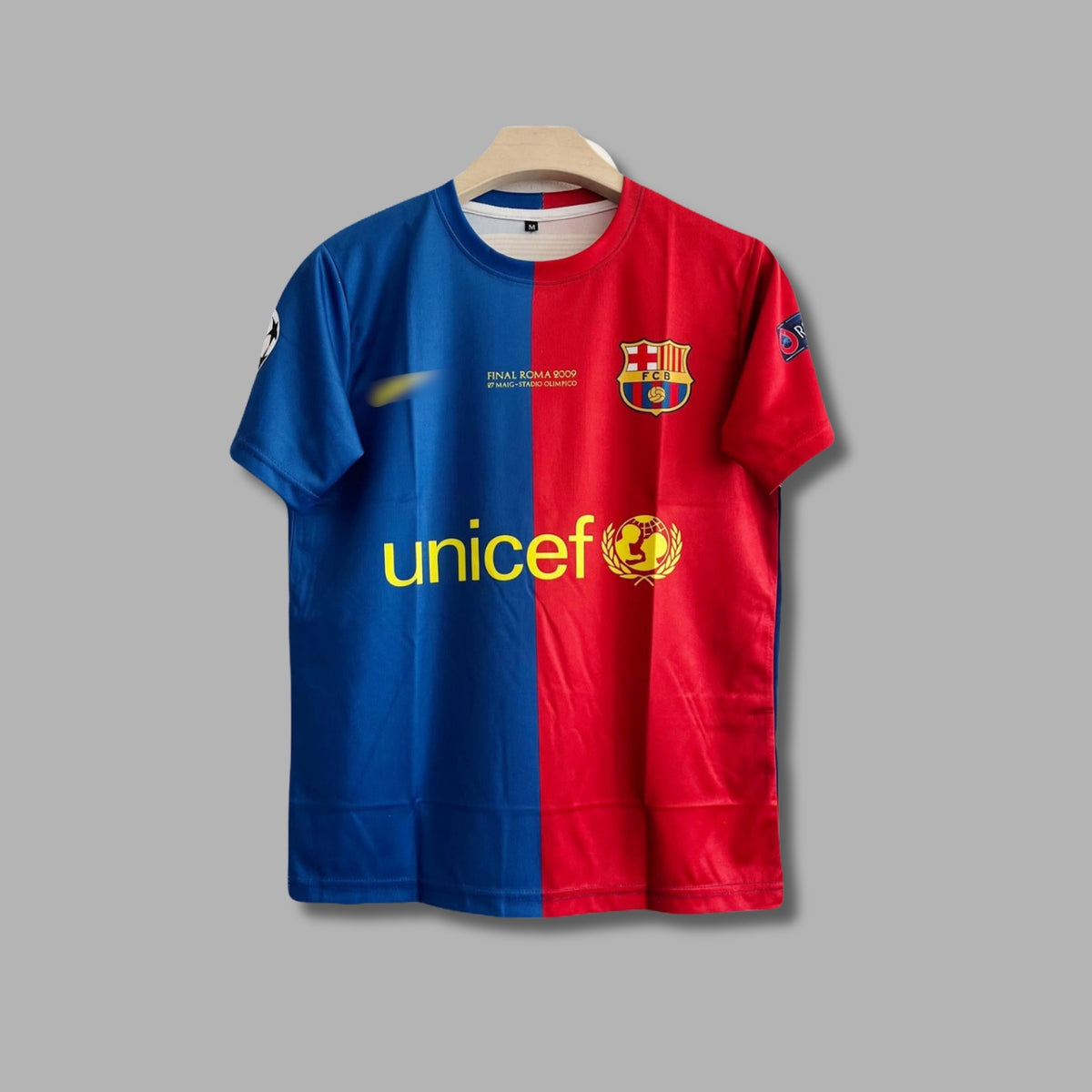 FC Barcelona Final 2009 home jersey Messi Half sleeve Sublimation P10 -Jersey Kada