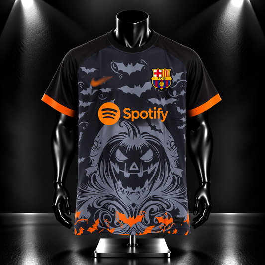Barcelona special edition half sleeve embroidery - P2077 | Jersey Kada