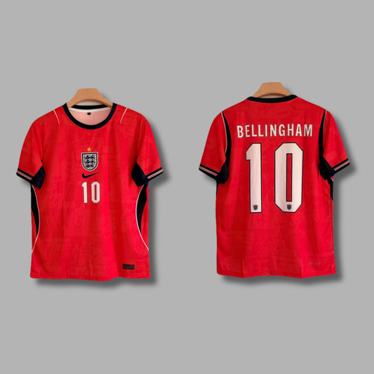 England 2026 WorldCup Away Bellingham Half Sleeve Embroidery P1634 | Jersey Kada