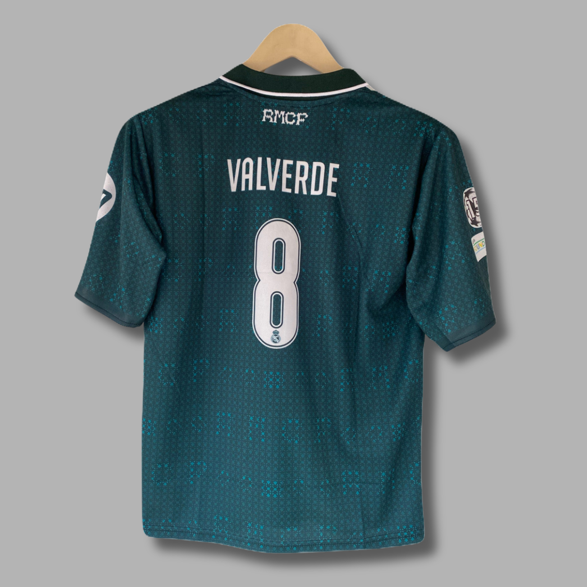 Bellingham Real Madrid Away 2026/27 Five Sleeve collar Embroidery Jersey - P2631 | Jersey Kada