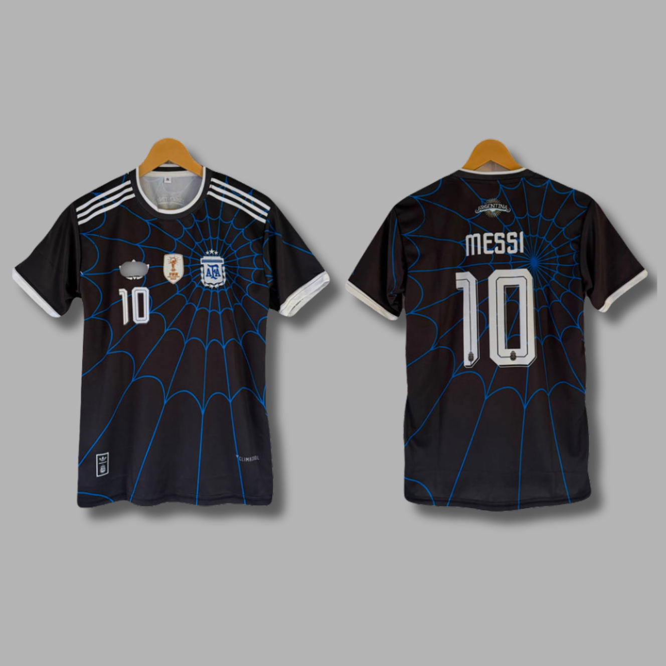 Messi Argentina 2026 SpiderMan Edition Half Sleeve Embroidery - P2378 | Jersey Kada