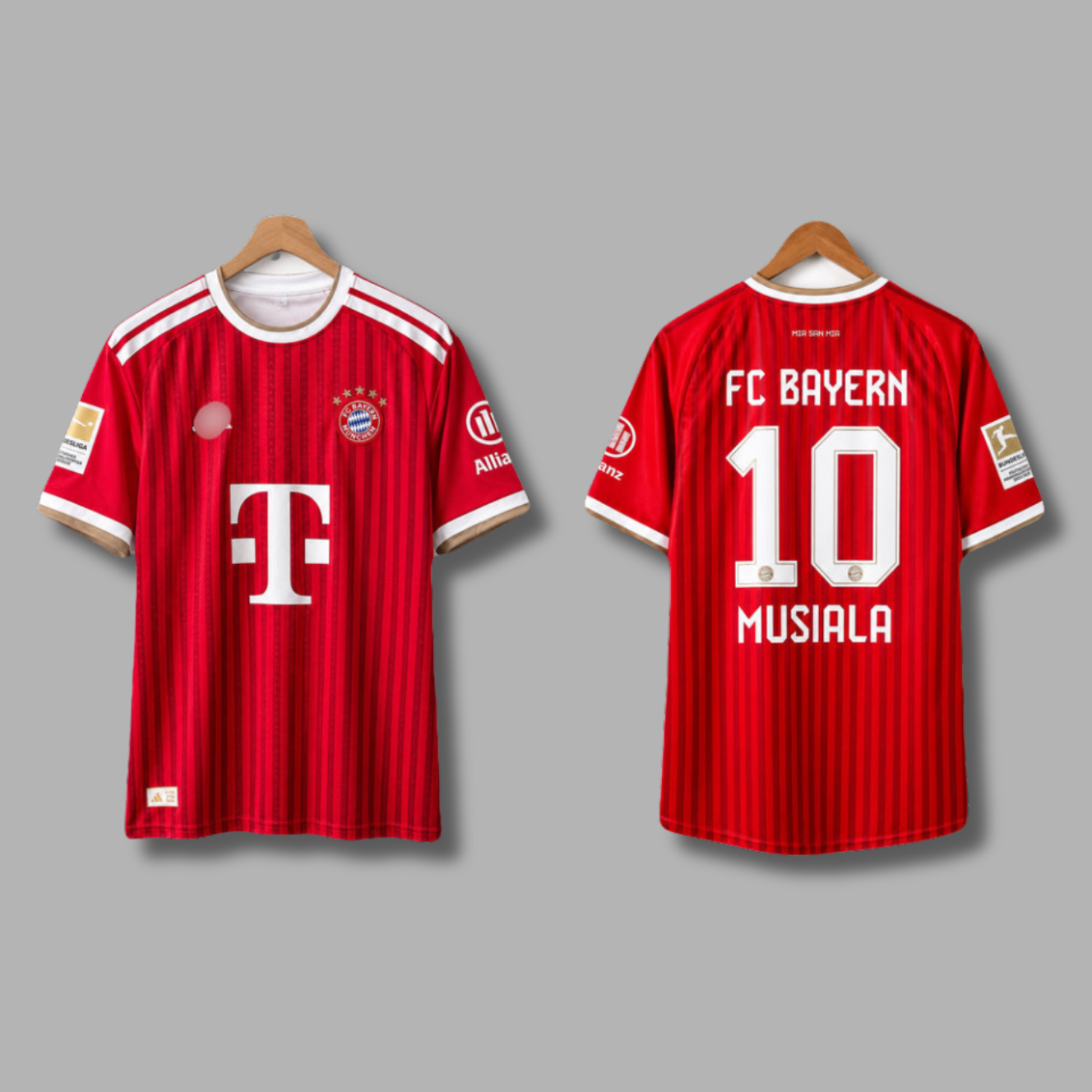 Musiala Bayern Home 2026-27 Half Sleeve Embroidery- P2253 | Jersey Kada