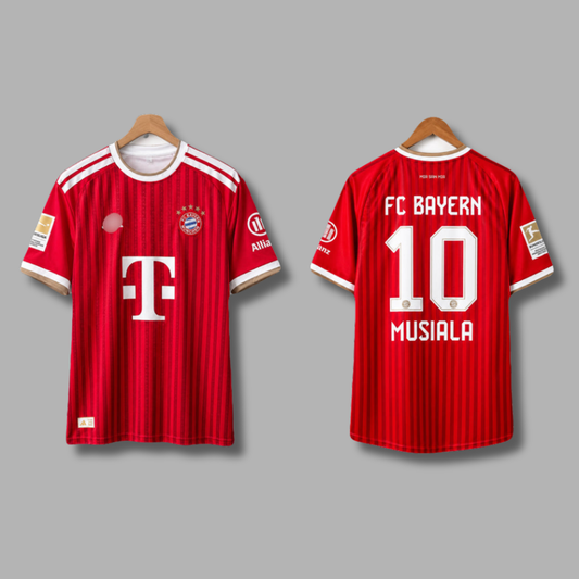 Musiala Bayern Home 2026-27 Half Sleeve Embroidery- P2253 | Jersey Kada
