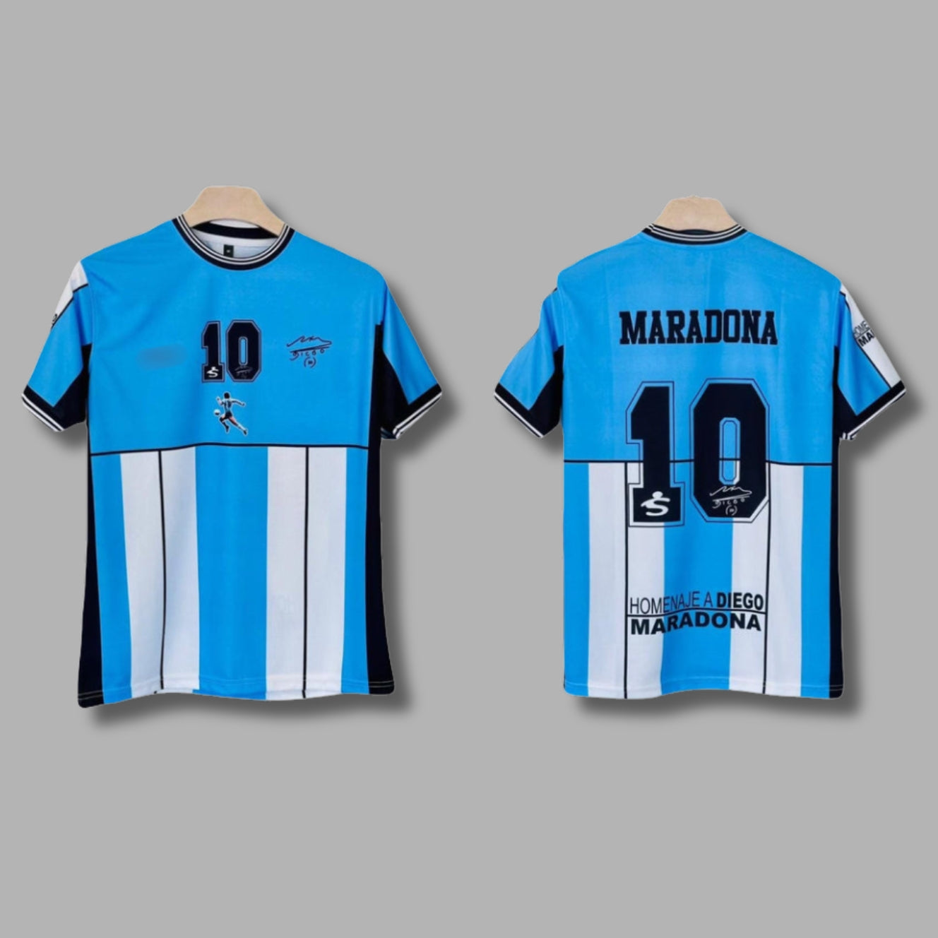 Argentina Maradona 1970 Special Edition Half Sleeve Sublimation | Jersey Kada