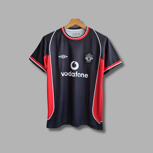 Man United 2000/01 Third kit Beckham Half Sleeve Embroidery- P1014 | Jersey Kada