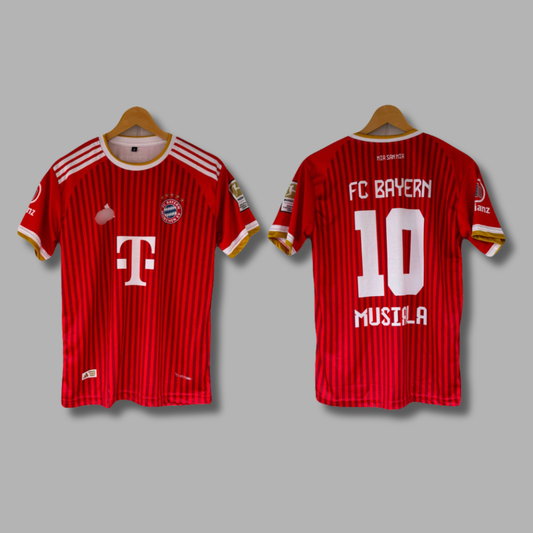 Musiala Bayern Munich 2026/27 Home Half Sleeve Sublimation - P2371 | Jersey Kada