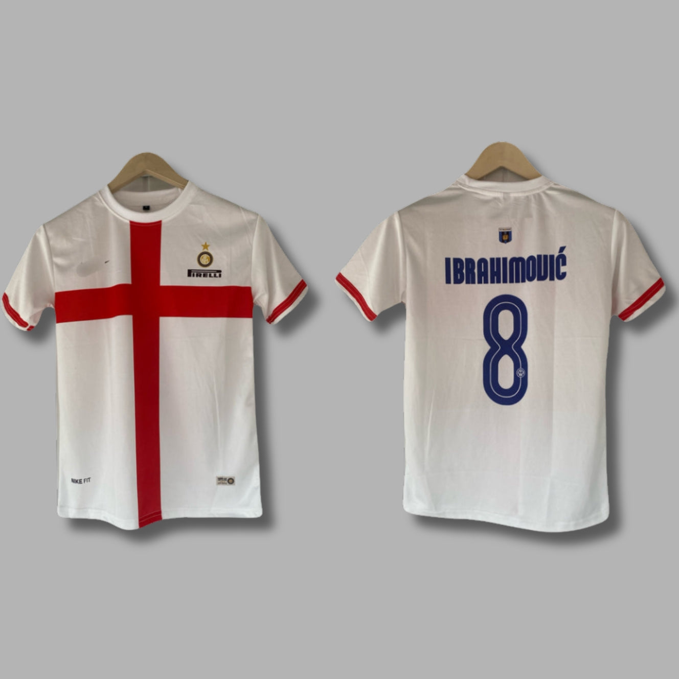 Ibrahimovic Inter Milan 2007/08 Away Half Sleeve Sublimation P1 | Jersey Kada