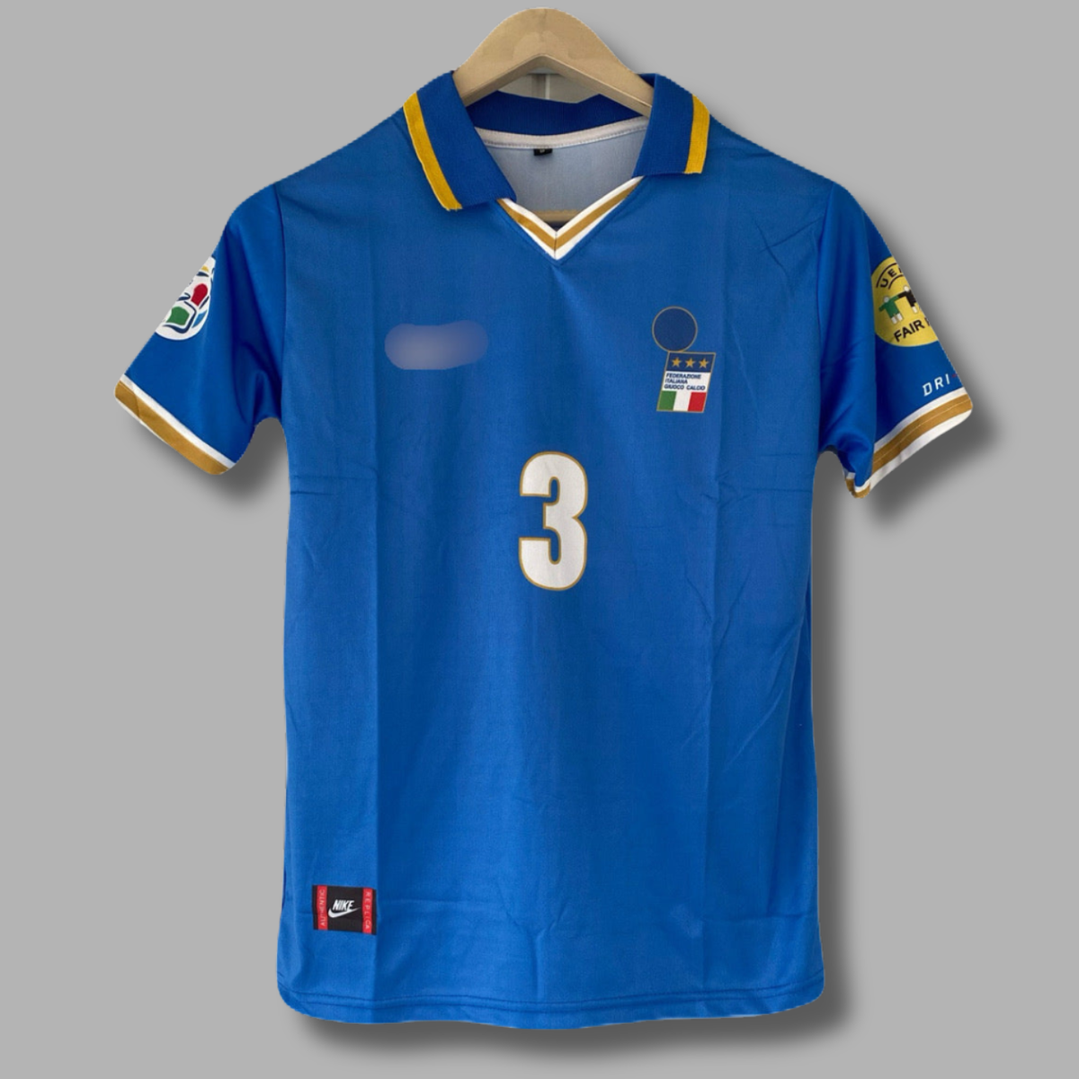 Maldini Italy half sleeve collar sublimation jersey - P2180 | Jersey Kada