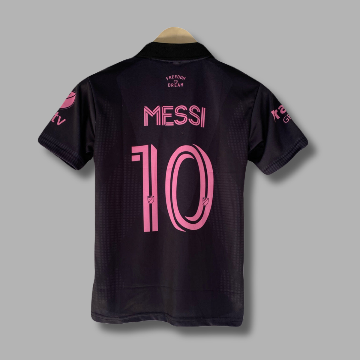 Messi Inter Miami Away 2026-27 Collar type Embroidery Jersey- P2452 | Jersey Kada