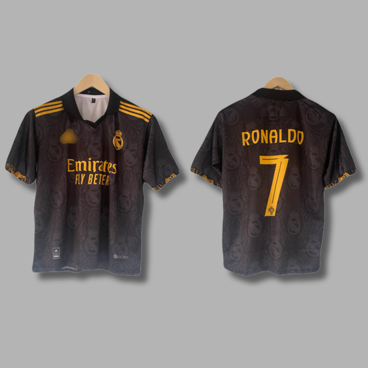 Ronaldo Real Madrid Five Sleeve Collar Sublimation- P2367 | Jersey Kada