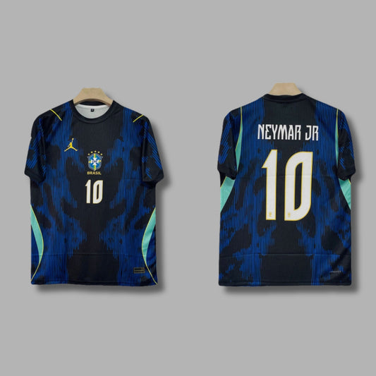Brazil 2026 WorldCup Away Neymar Half Sleeve Roundneck Sublimation P1583 | Jersey Kada