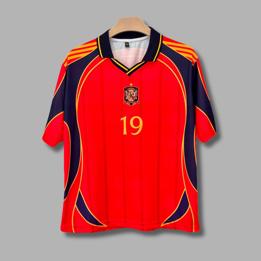 Lamine Yamal Spain Five Sleeve Collar Sublimation- P2361 | Jersey Kada