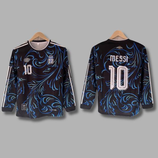 Messi Argentina 2026 Worldcup Away fullsleeve Sublimation  - P2489 | Jersey Kada