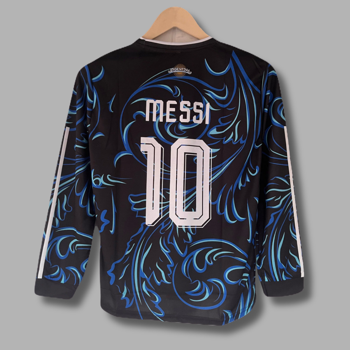 Messi Argentina 2026 Worldcup Away fullsleeve Sublimation  - P2489 | Jersey Kada