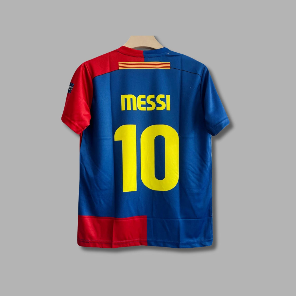 FC Barcelona Final 2009 home jersey Messi Half sleeve Sublimation P10 -Jersey Kada