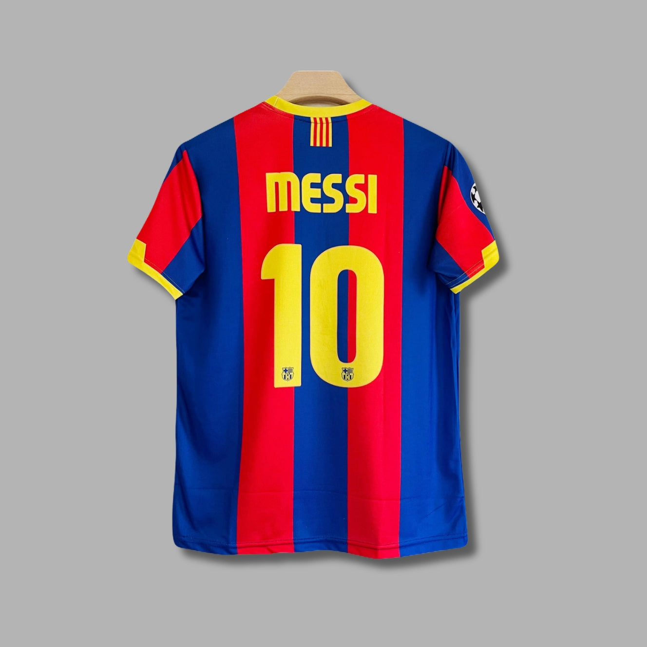 Barcelona 2011 Messi Half Sleeve  Roundneck Embroidery | Jersey Kada