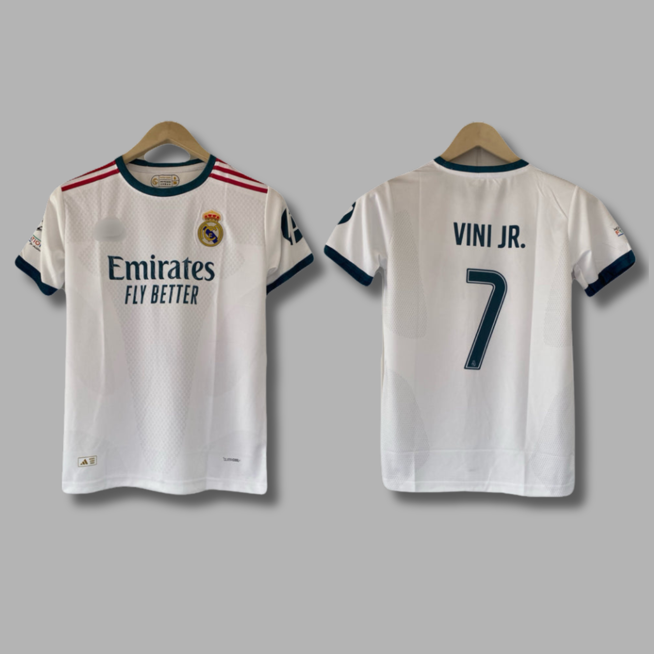 Vinicius Real Madrid 2026-27 Home Half Sleeve Embroidery- P2346 | Jersey Kada