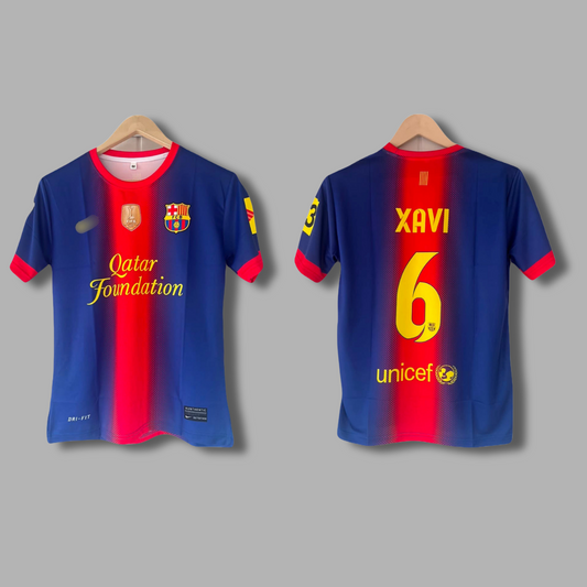 Xavi barcelona Home Kit Half Sleeve jersey | Jersey Kada