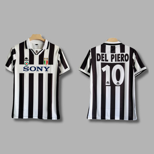 Juvantus 1995/97 Del Piero Half Sleeve Collar Embroidery | Jersey Kada