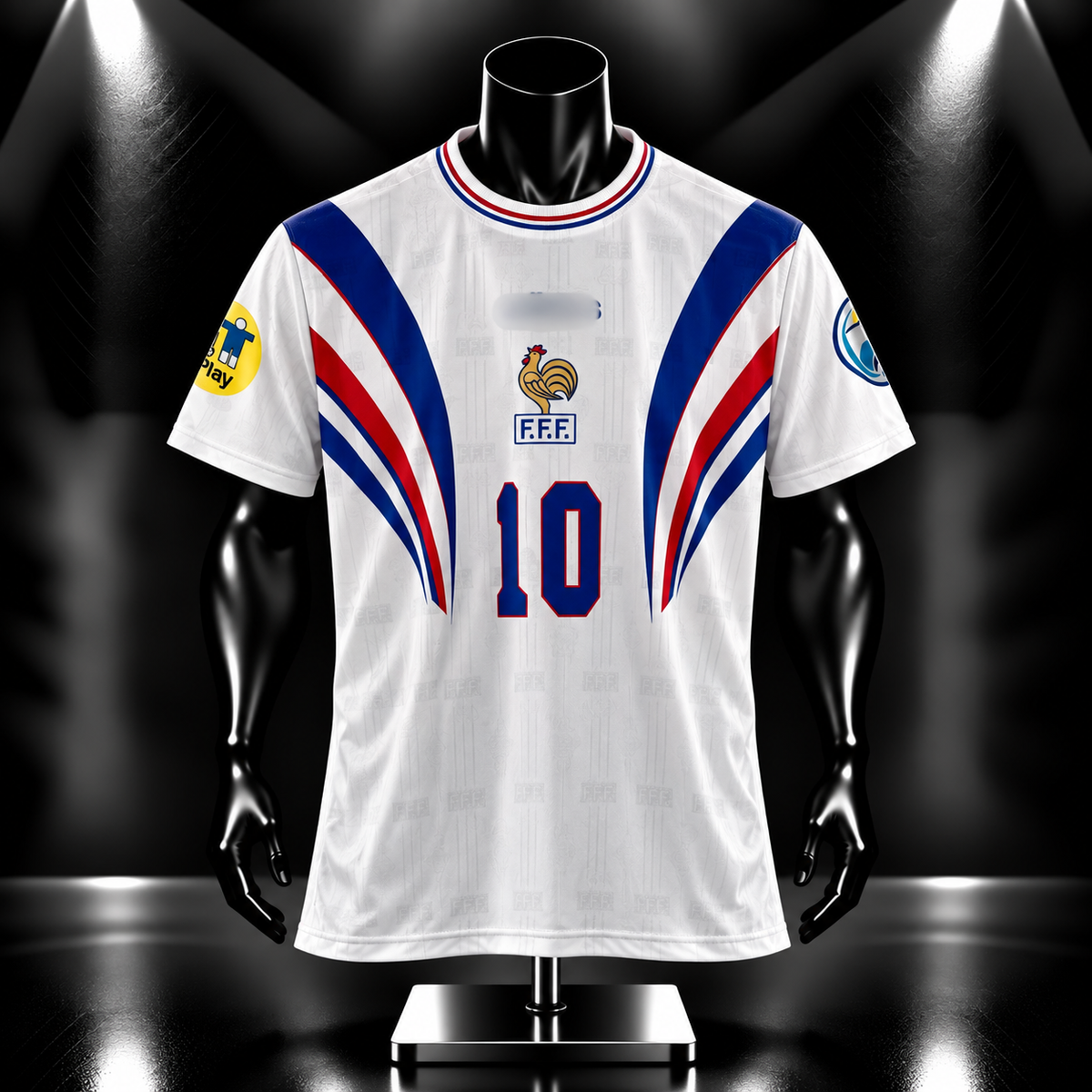 Zidane France 2007 Half Sleeve Sublimation -  P2297 | Jersey Kada