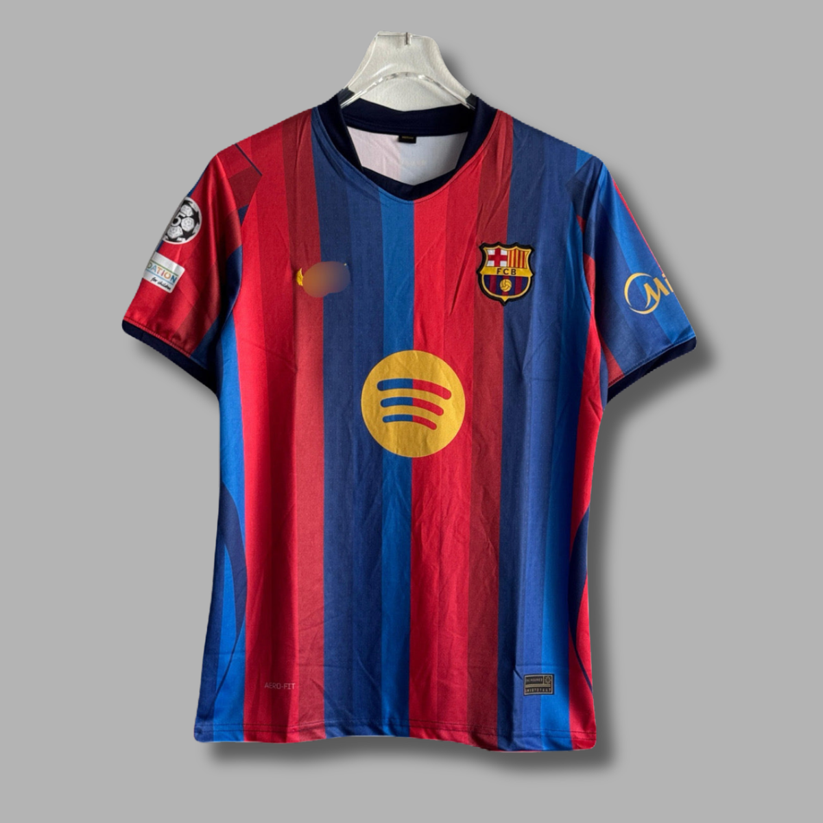 Cubarsi Barcelona home kit 2026/27 Half sleeve embroidery jersey - P2476 | Jersey Kada