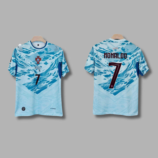 Portugal 2026 World Cup Away Ronaldo Half Sleeve Sublimation P1488 | Jersey Kada