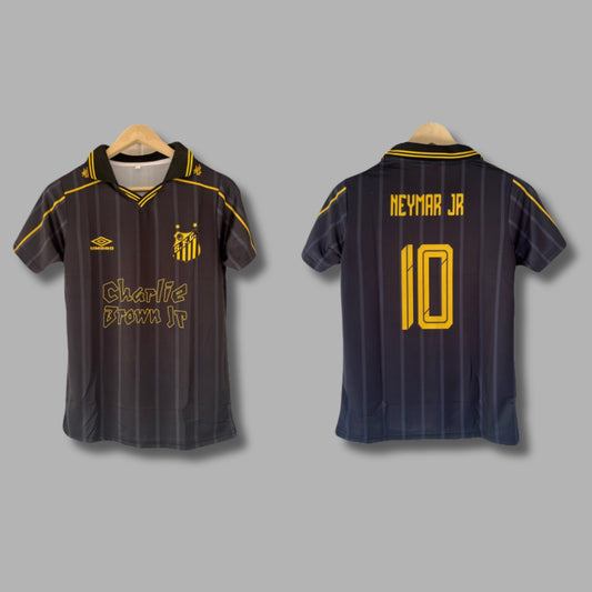 SantosXCharlie Edition Neymar Half Sleeve Collar Sublimation P1692 | Jersey Kada