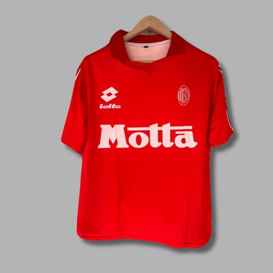 Ac Milan Maldini Retro Five Sleeve Collar Sublimation - P2116 | Jersey Kada