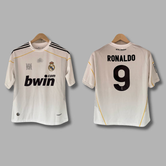 Real Madrid 2009-10 Ronaldo Home Five Sleeve Sublimation - P2069 | Jersey Kada
