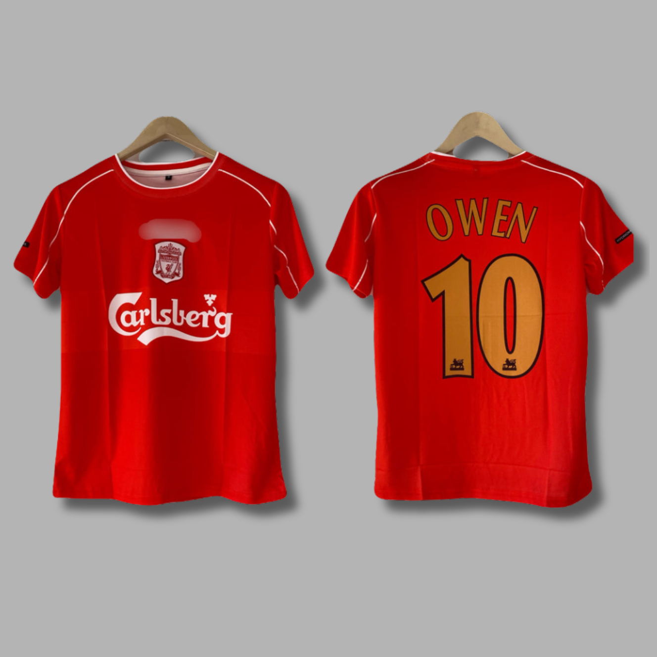 M.Owen Liverpool Home Half Sleeve Embroidery- P2176 | Jersey Kada
